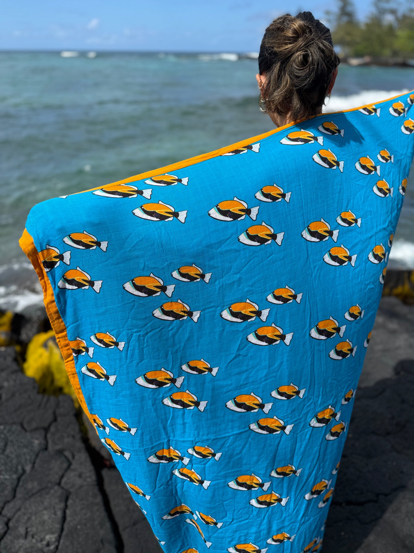 Sunny Wishes of State Fishes, Quilt