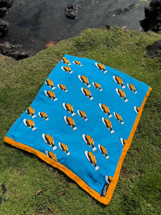 Sunny Wishes of State Fishes, Quilt