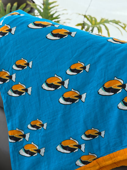 Sunny Wishes of State Fishes, Quilt